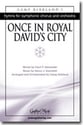 Once in Royal David's City SATB choral sheet music cover